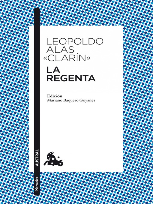 Title details for La Regenta by Leopoldo Alas «Clarín» - Available